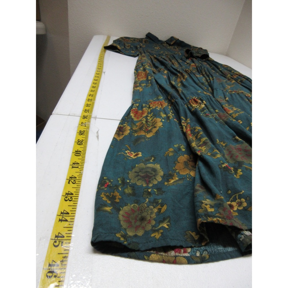 Natural Life Dress Womens Size Small Floral Midi Pockets Boho Babydoll Cottage - Picture 9 of 12